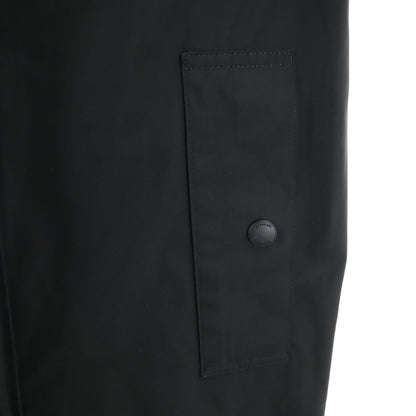 BURBERRY Hooded Coat Black Size 36