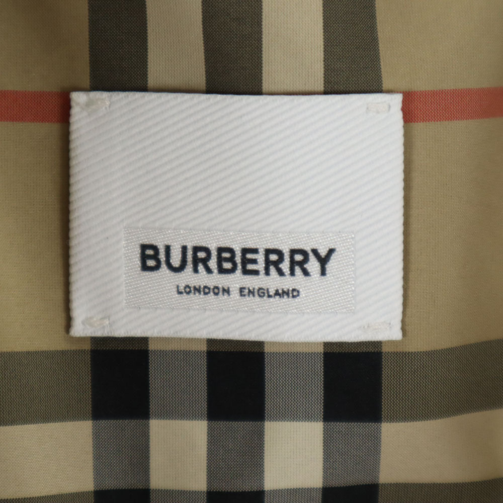 BURBERRY Hooded Coat Black Size 36