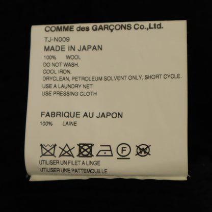 COMME des GARCONS BATONER 2022 Wool Knit Dress Black Size S