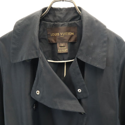 LOUIS VUITTON French Trench Coat Charcoal Size 40