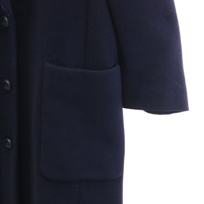 YVES SAINT LAURENT 90s Melton Chesterfield Coat Navy Size M