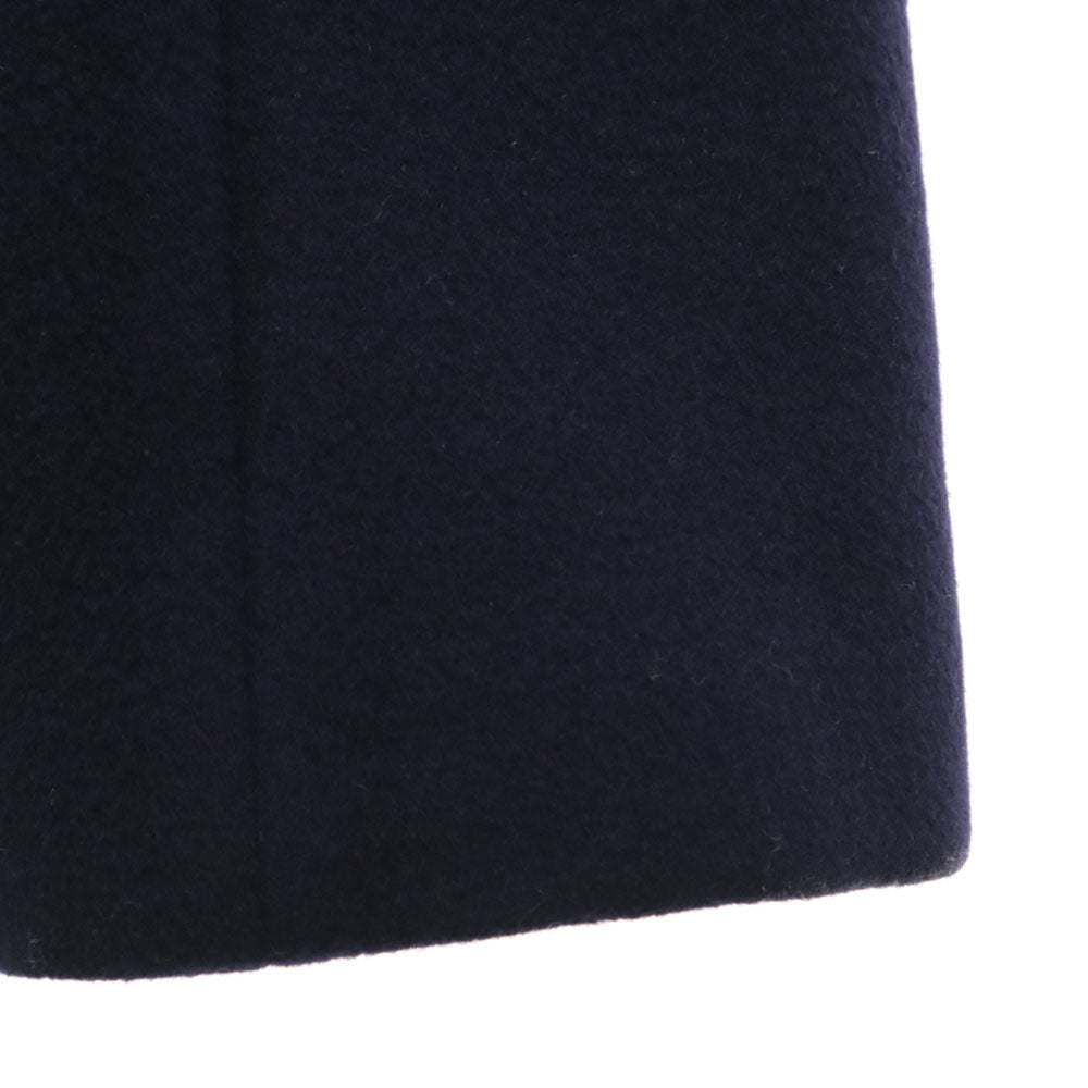 YVES SAINT LAURENT 90s Melton Chesterfield Coat Navy Size M