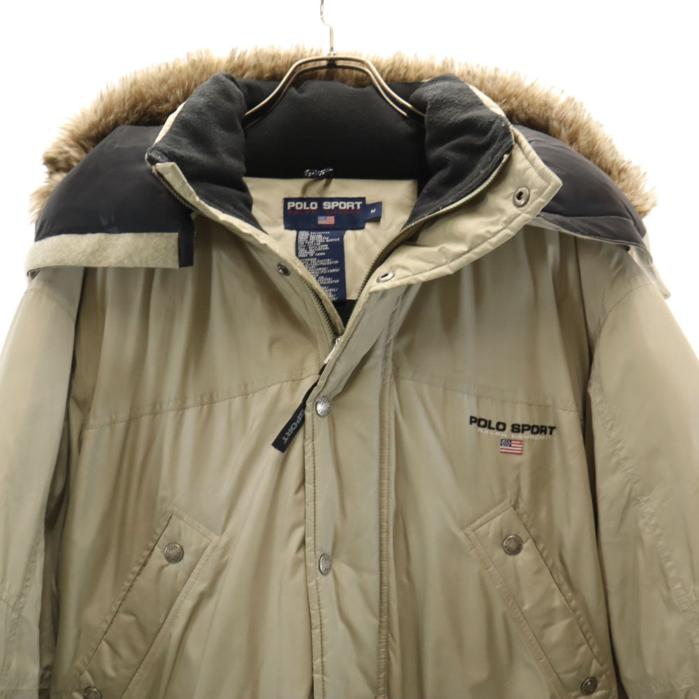 POLO SPORT RALPH LAUREN 90s Down Jacket Beige Size M