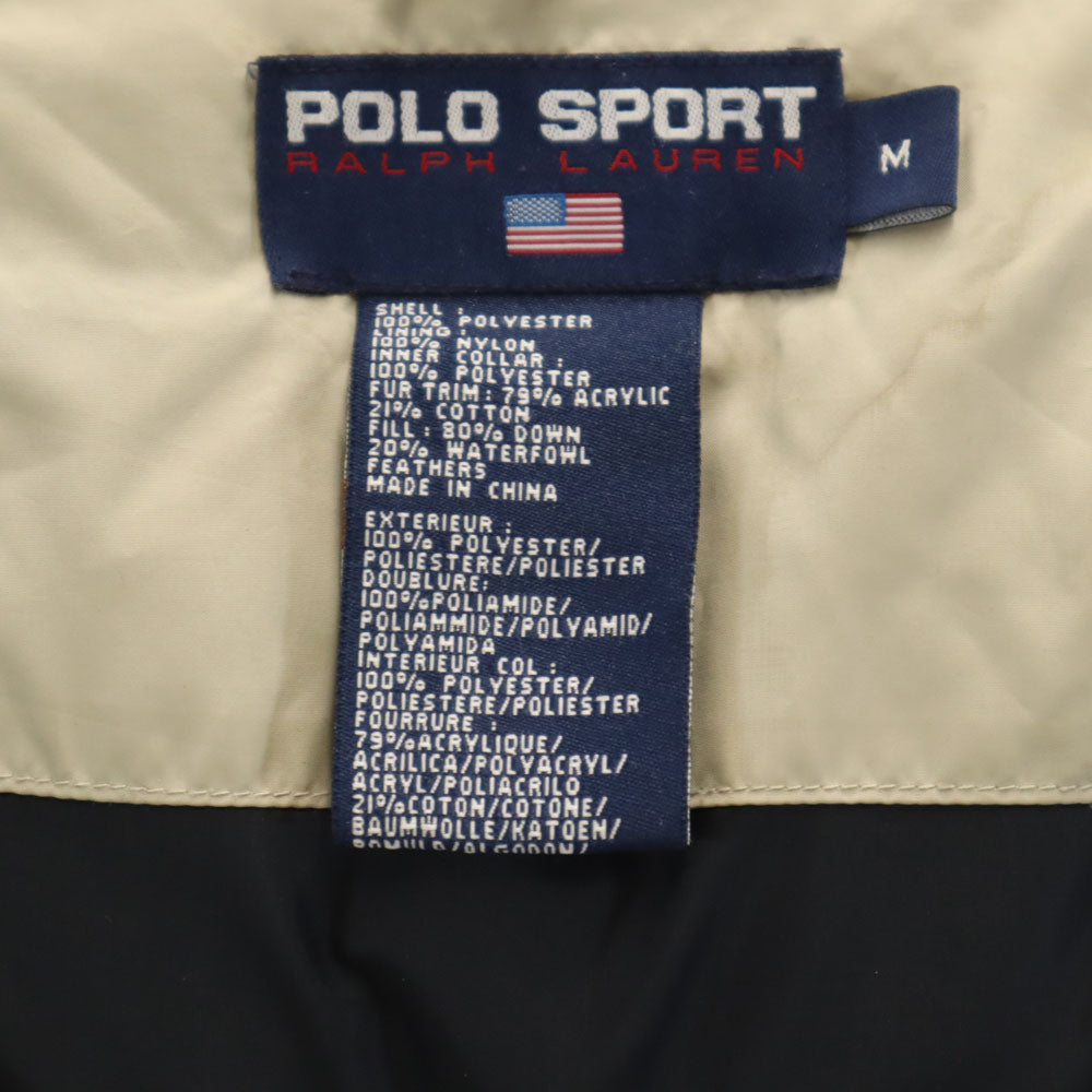 POLO SPORT RALPH LAUREN 90s Down Jacket Beige Size M