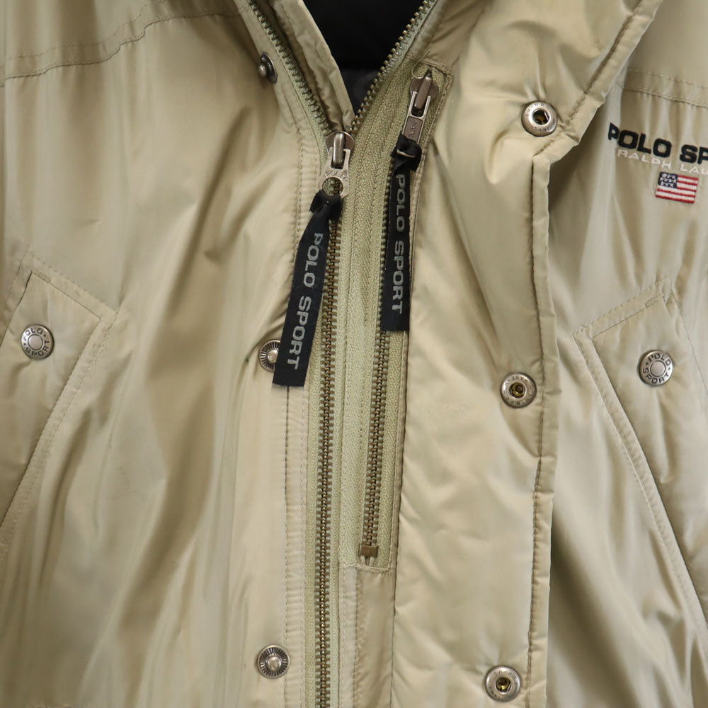 POLO SPORT RALPH LAUREN 90s Down Jacket Beige Size M