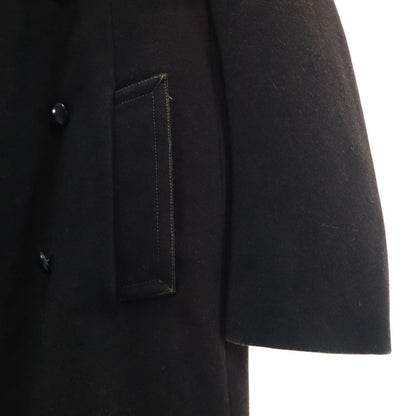 ESEMPLARE Wool Blend Oversized Long Coat Brown Size L