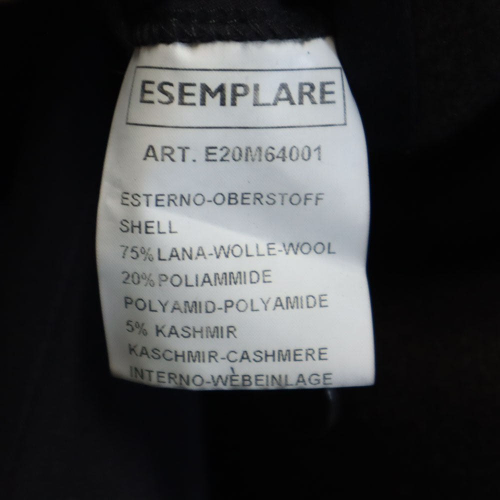ESEMPLARE Wool Blend Oversized Long Coat Brown Size L