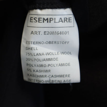 ESEMPLARE Wool Blend Oversized Long Coat Brown Size L