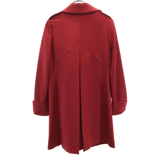 FOXEY NEW YORK 2015 Made in Japan Balmacaan Coat Red Size 38
