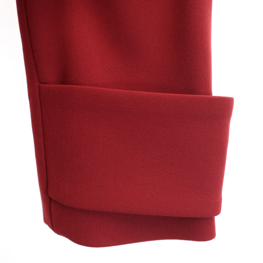 FOXEY NEW YORK 2015 Made in Japan Balmacaan Coat Red Size 38