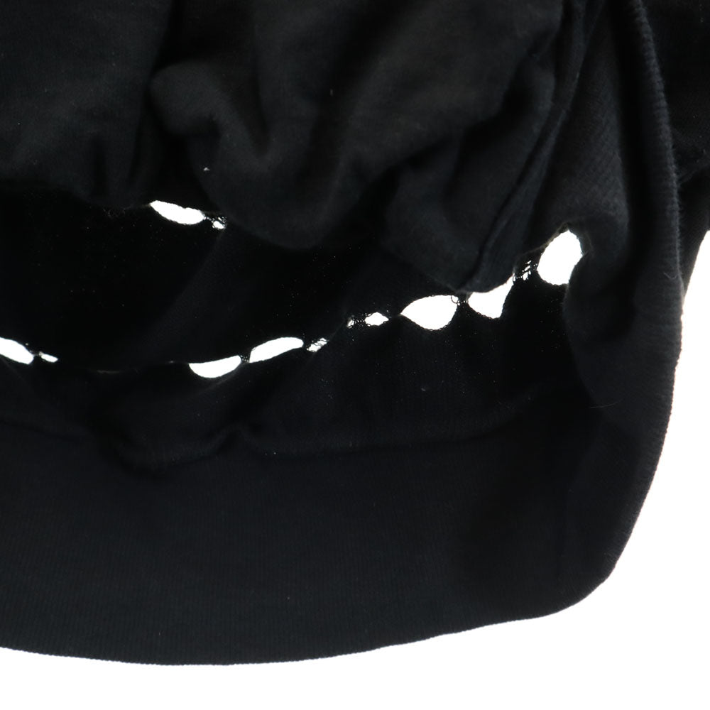 Ground Y Striped Sweat Hoodie Black Size 3