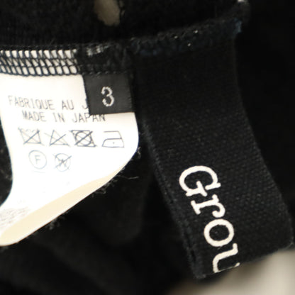 Ground Y Striped Sweat Hoodie Black Size 3