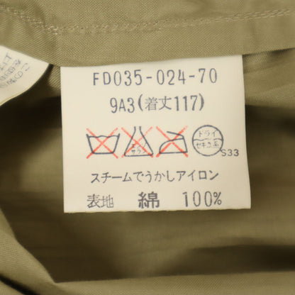 Burberrys 90s Deadstock Washed Trench Coat Beige Size 9A3