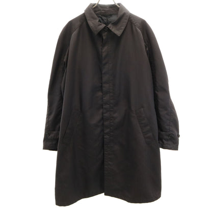 ARMANI COLLEZIONI Italian Herringbone Mac Coat Gray Size 50