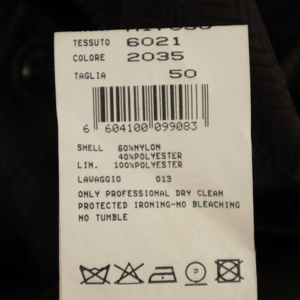 ARMANI COLLEZIONI Italian Herringbone Mac Coat Gray Size 50