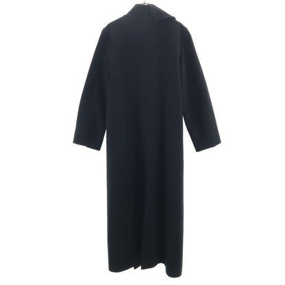 AMERI UNDRESSED Wool Blend Frill Collar Coat Black Size M