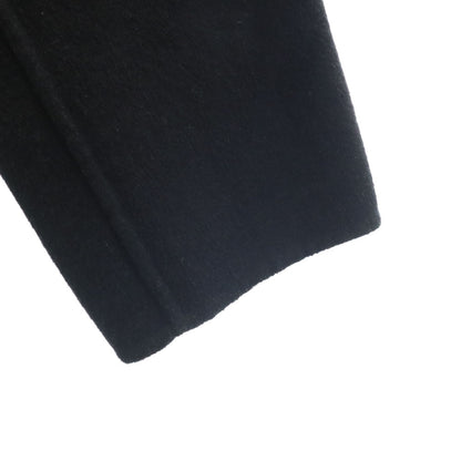 AMERI UNDRESSED Wool Blend Frill Collar Coat Black Size M