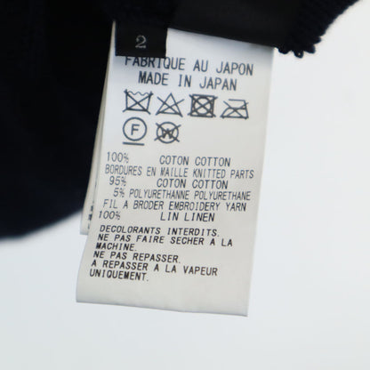 Y's Long Sleeve Hoodie Black Size 2