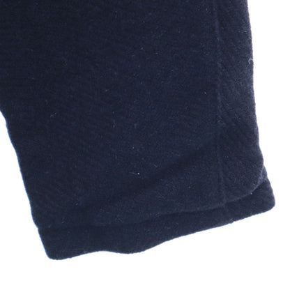 Hackney Union Workhouse England Made Wool Coat Navy Size 38