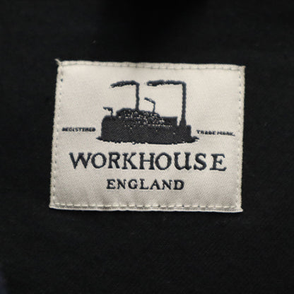 Hackney Union Workhouse England Made Wool Coat Navy Size 38
