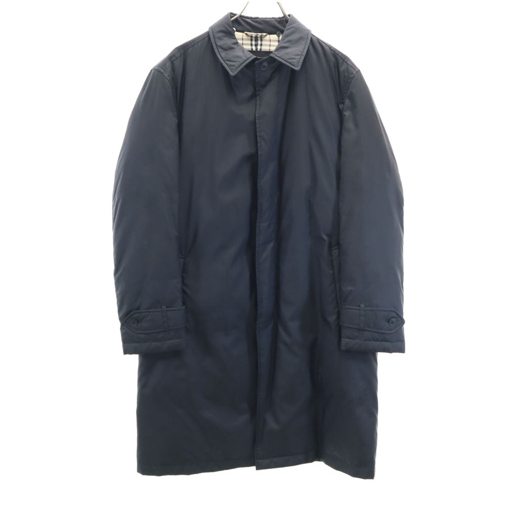 BURBERRY BLACK LABEL Nova Check Down Coat Black Size L