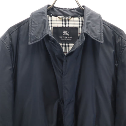 BURBERRY BLACK LABEL Nova Check Down Coat Black Size L