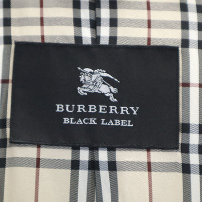 BURBERRY BLACK LABEL Nova Check Down Coat Black Size L