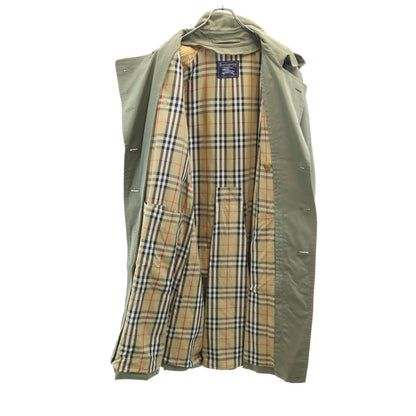 Burberrys 80s 90s Vintage Nova Check Trench Coat