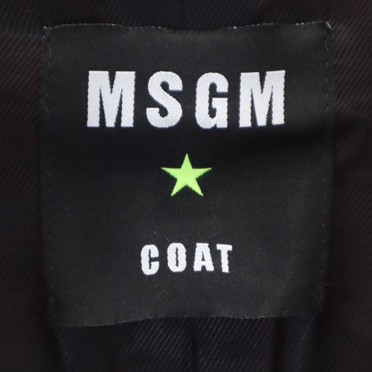 MSGM Italian Chesterfield Coat Pink Size 40