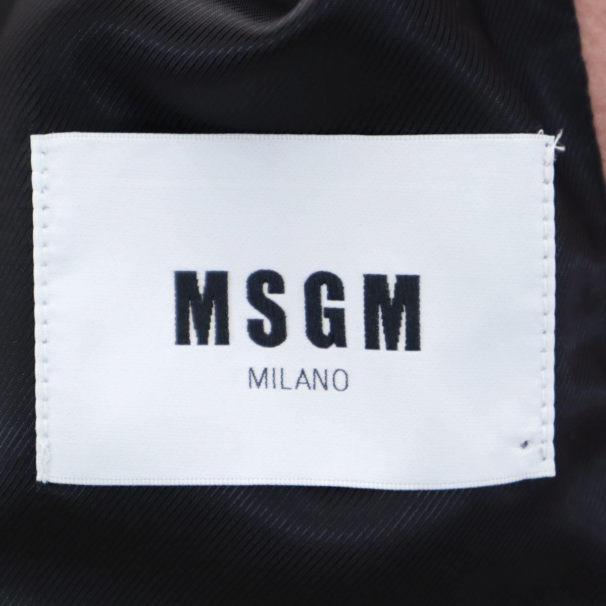MSGM Italian Chesterfield Coat Pink Size 40
