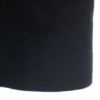 N.HOOLYWOOD Compressed Wool Chesterfield Coat Black Size M
