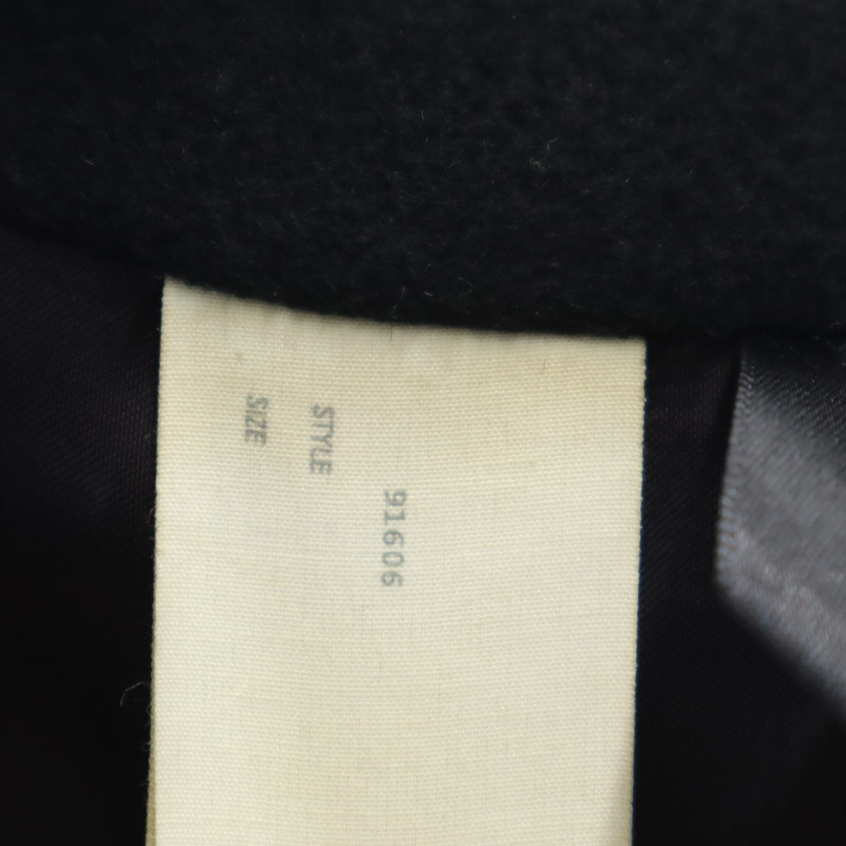 N.HOOLYWOOD Compressed Wool Chesterfield Coat Black Size M