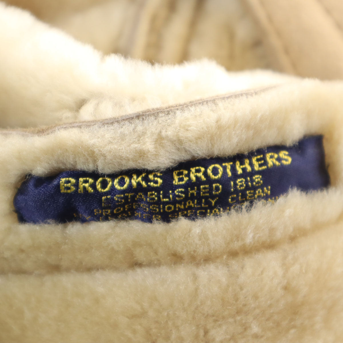 Brooks Brothers 80s 90s Vintage Coat Beige Size 38