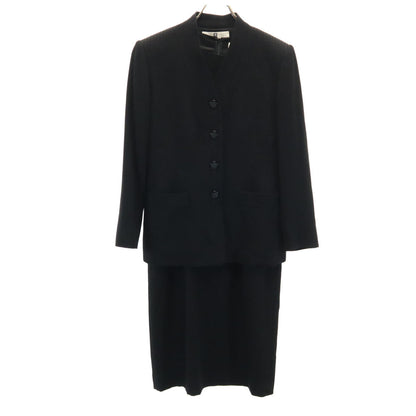 GIVENCHY 90s Black Patterned 3/4 Sleeve Dress Size 10
