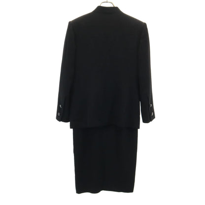 GIVENCHY 90s Black Patterned 3/4 Sleeve Dress Size 10