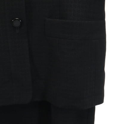 GIVENCHY 90s Black Patterned 3/4 Sleeve Dress Size 10