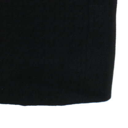 GIVENCHY 90s Black Patterned 3/4 Sleeve Dress Size 10