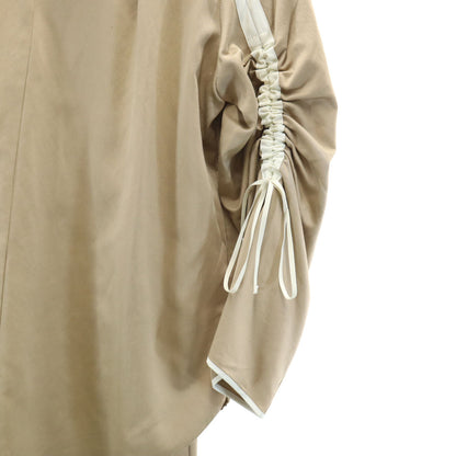 PUBLIC TOKYO Layered Long Sleeve Dress Beige Size FREE