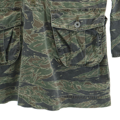 HYSTERIC Camo Long Sleeve Mini Dress Khaki Size FREE