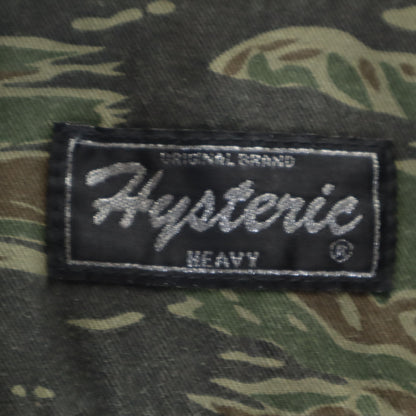 HYSTERIC Camo Long Sleeve Mini Dress Khaki Size FREE