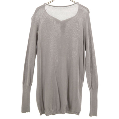Y's Made in Japan Long Sleeve Pullover Sweater Gray Size 2
