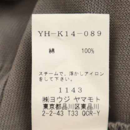 Y's Made in Japan Long Sleeve Pullover Sweater Gray Size 2