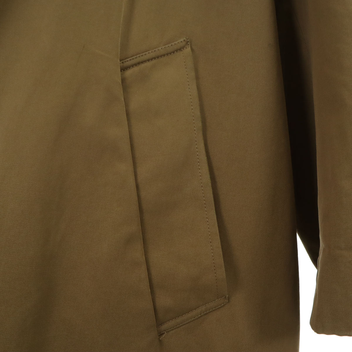 Aquascutum Vintage Aqua5 Balmacaan Coat Olive Green
