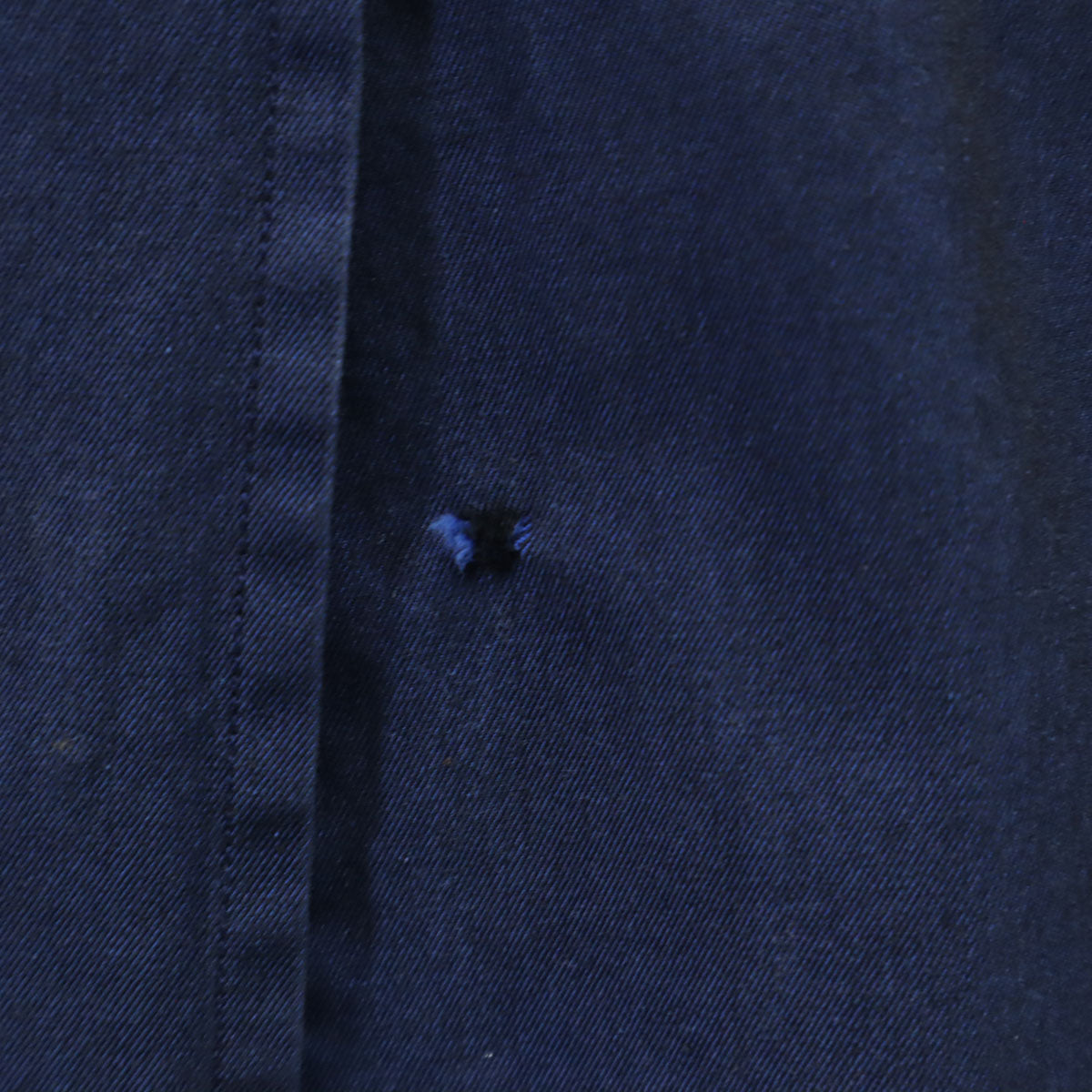 BURBERRY Made in Italy Bal Collar Coat Navy Size 50