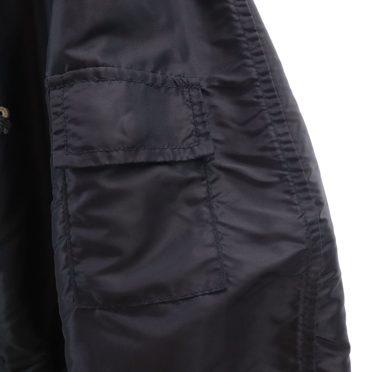 45R Hooded Balmacaan Coat Navy Size 4