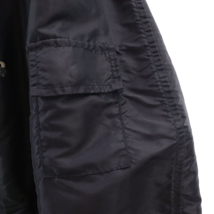 45R Hooded Balmacaan Coat Navy Size 4