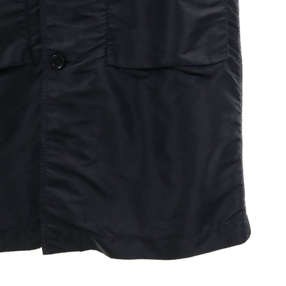 45R Hooded Balmacaan Coat Navy Size 4