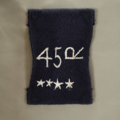 45R Hooded Balmacaan Coat Navy Size 4
