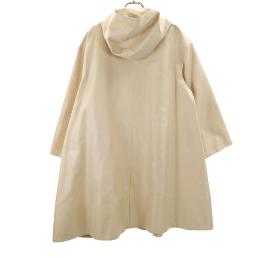 FOXEY BOUTIQUE Hooded Coat Beige Size 38