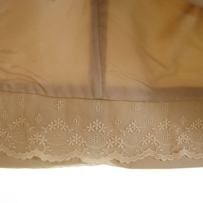 FOXEY BOUTIQUE Hooded Coat Beige Size 38